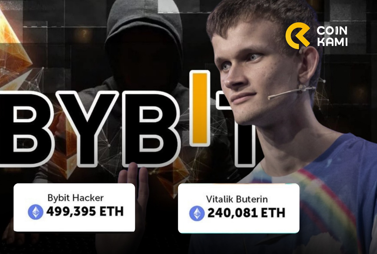 Vitalik Kalah !  Jumlah $ETH Milik Hacker Bybit  2 x Lipat Lebih Banyak Dibanding Vitalik