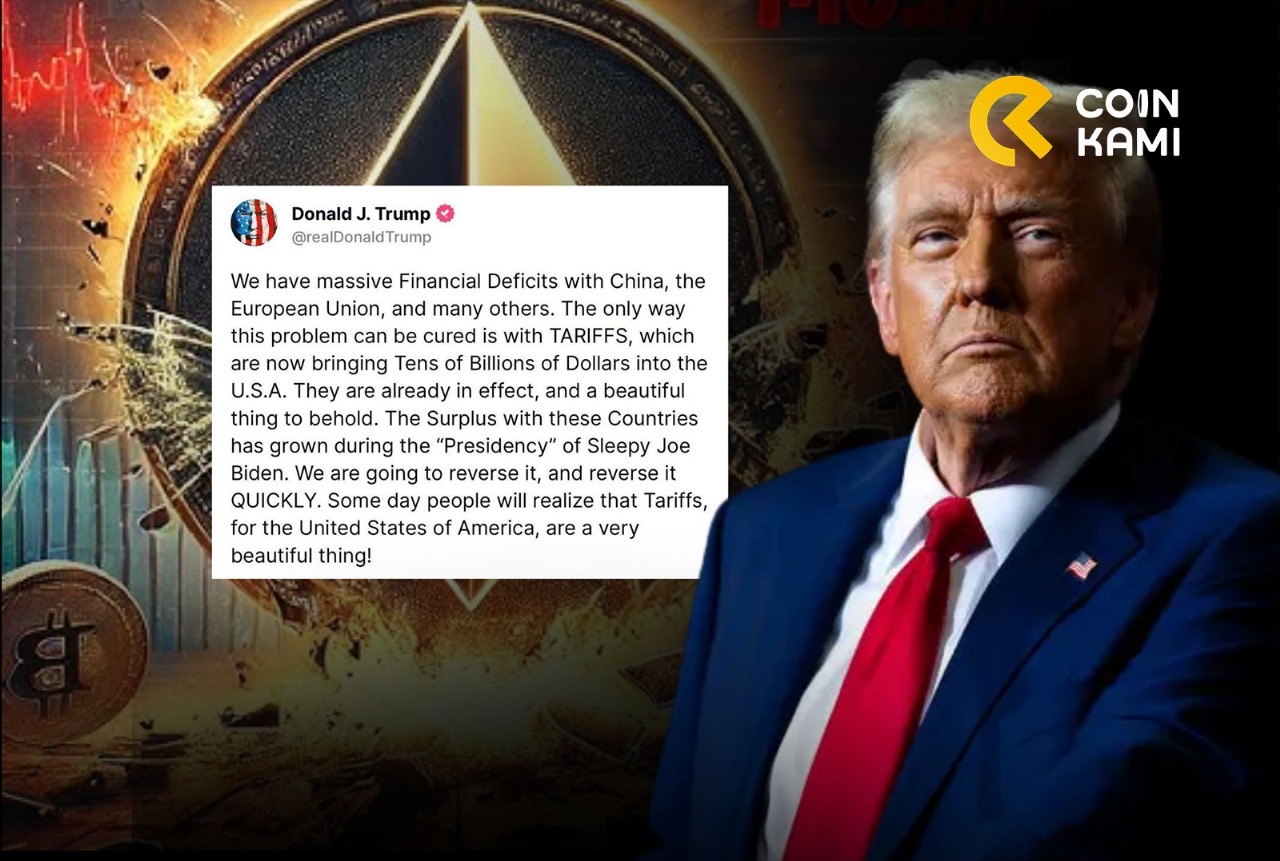 Trump Berkata "Tariff is a Beautiful Thing!" ETH Anjlok ke $1500, Pasar Crypto Hancur Lebur!