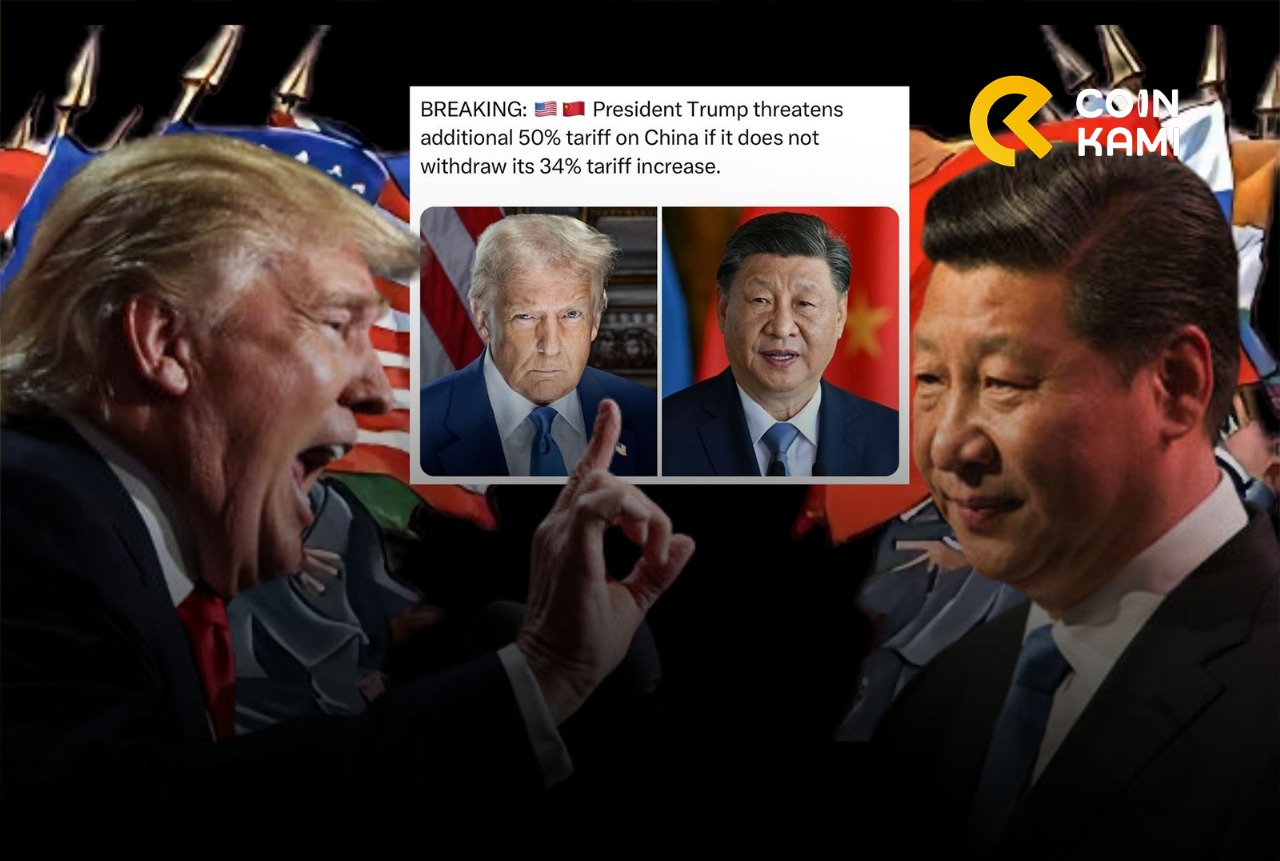 Trump Mengancam Memberikan 50% Tarif Ke Cina Jika 34% Tarifnya Tidak Ditarik!