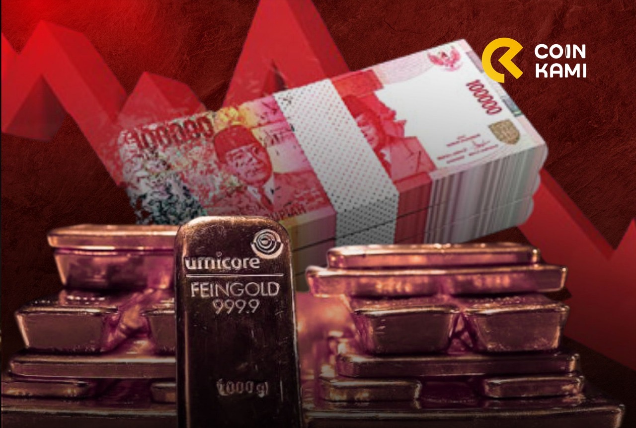 Rupiah Melemah Karena Kebijakan Tidak Menentu! Pemburu Logam Mulia Emas Mulai Beraksi