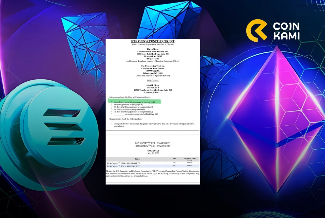 Analis Bloomberg: ETF Staking Ethereum dan Solana Bisa Segera Disetujui