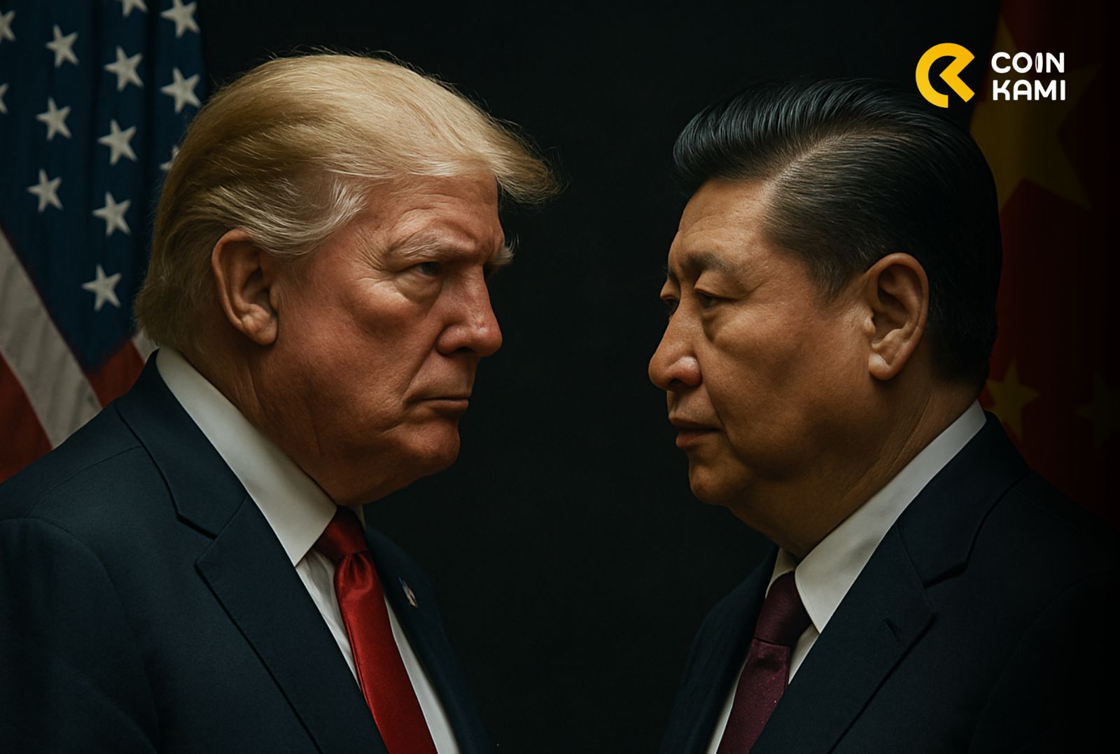 TRUMP Ancam Tarif 155 % ke China Mulai 1 November — Apa Dampaknya untuk Crypto?