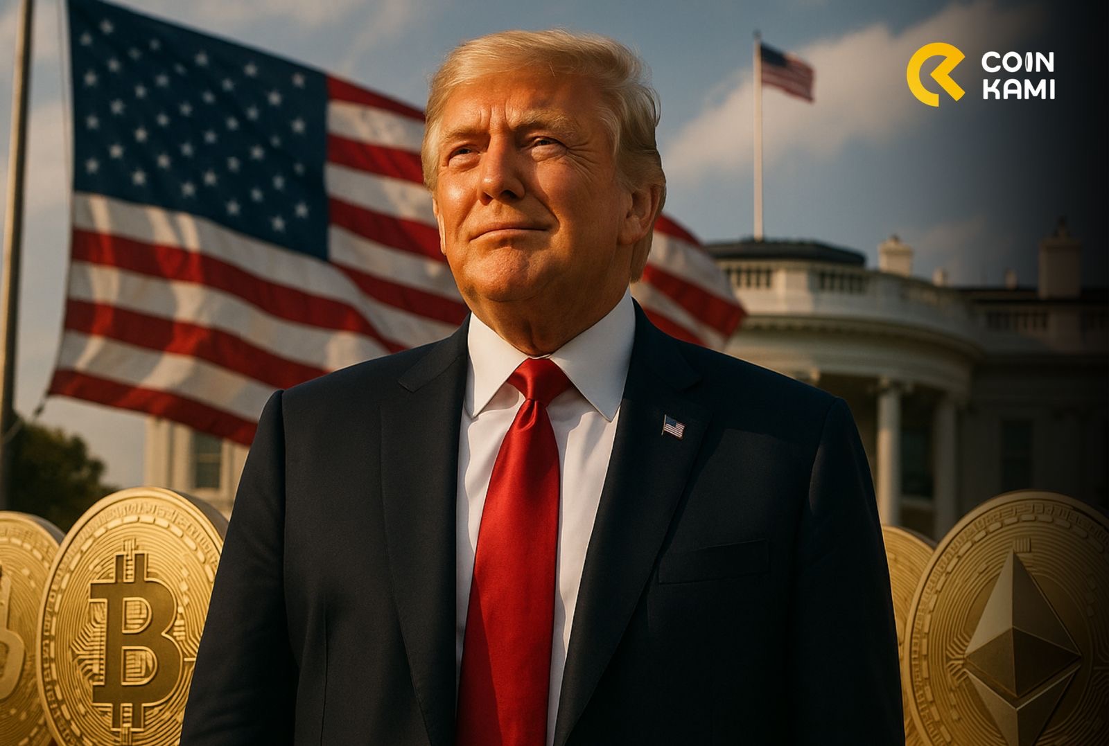 Trump Serius Masuk Crypto! “Saya Hanya Peduli Satu Hal — Apakah AS Akan Jadi Nomor Satu di Crypto?”