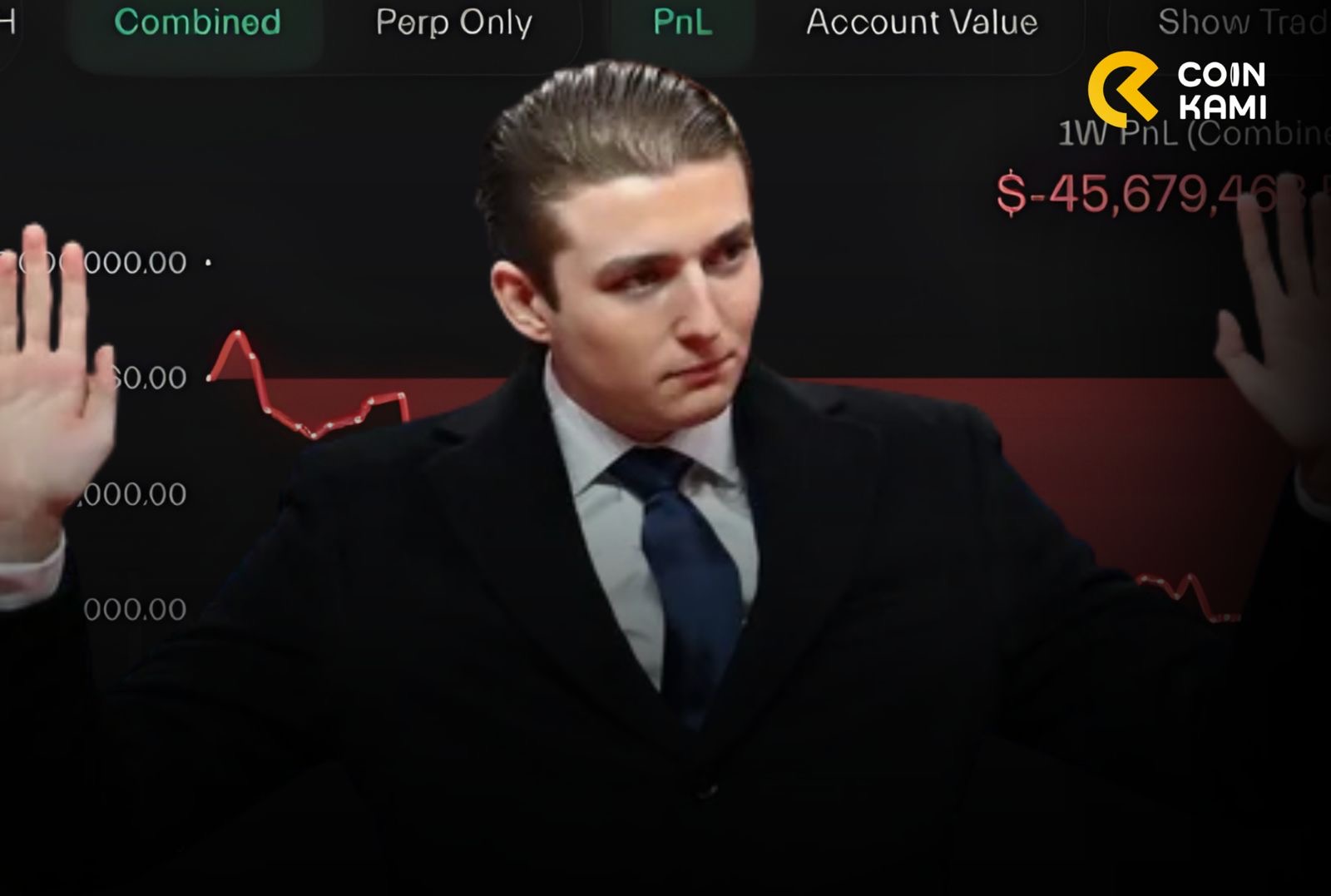 Setelah 14 Kali Win Streak, Barron Trump Akhirnya Kena Likuidasi 750 Miliar Rupiah dari Posisi Long Crypto!